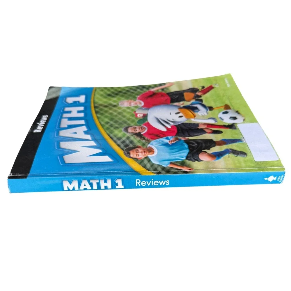 BJU Press Math 1 Reviews Fifth Edition Student Workbook 1st Grade 9781646263998